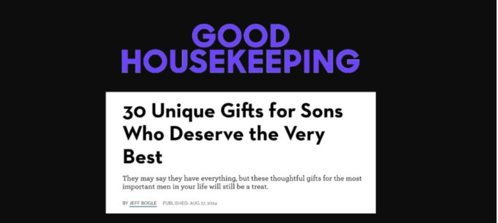 Good Housekeeping - 30 Unique Gifts for Sons Who Deserve the Best