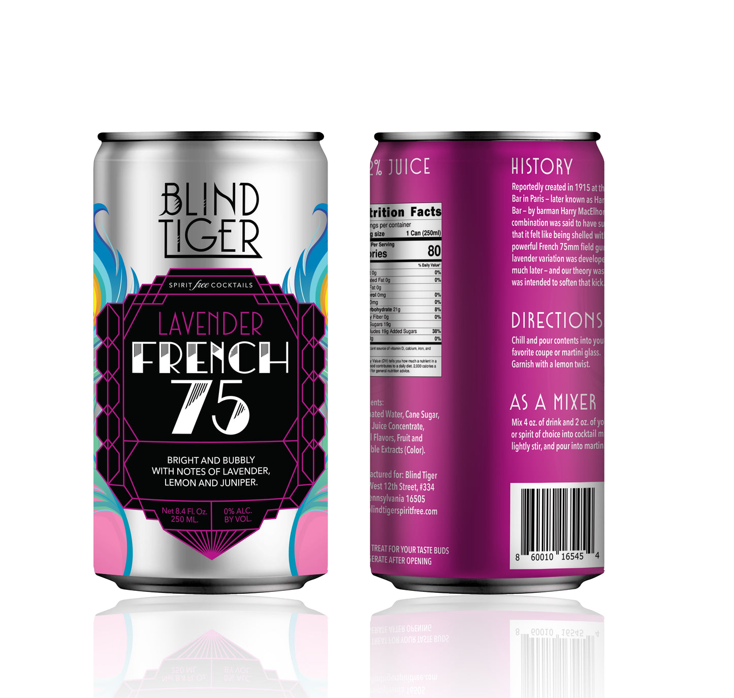 Lavender French 75 4-pack (33.6 oz)