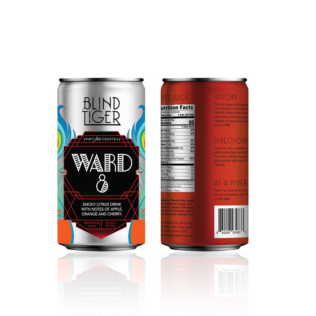 Ward 8 Slim Can 4-pack (33.6oz)