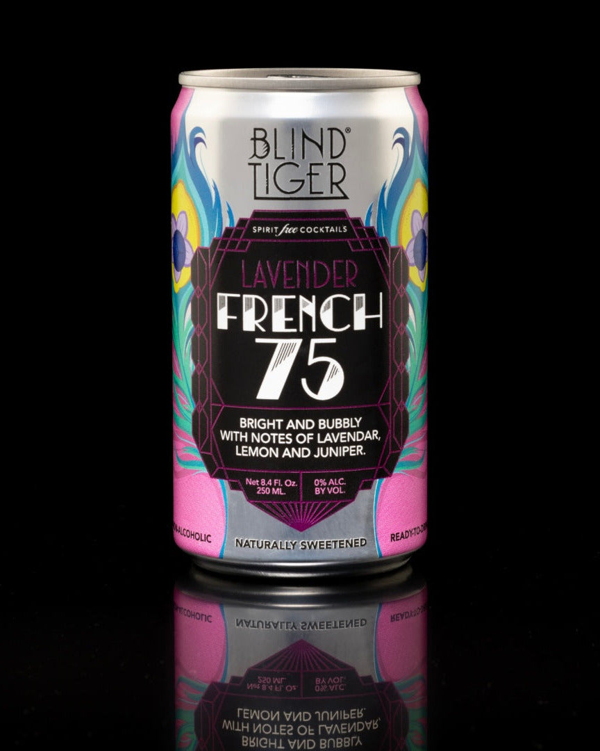 ［Champagne］ Kill Me If You Can Blind Tiger Lavender French 75 – Best Non-Alcoholic Cocktail