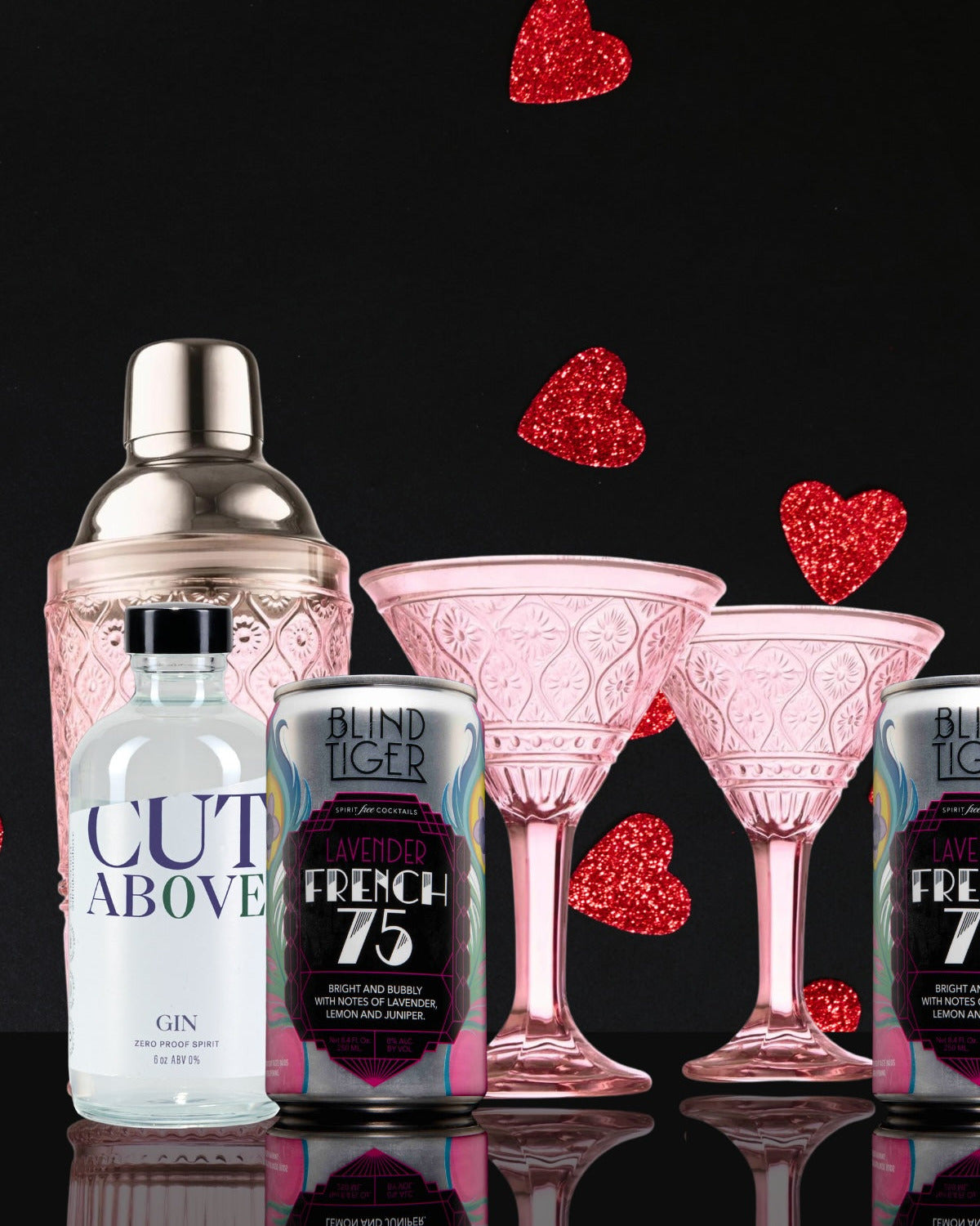 Pretty in Pink Cocktail Set