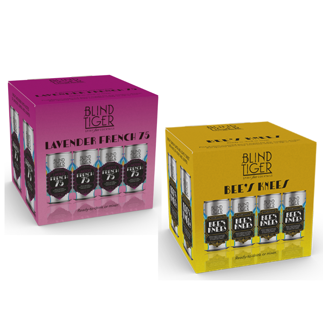Blind Tiger Duo | Bee's Knees + Lavender French 75 (2 4-packs)