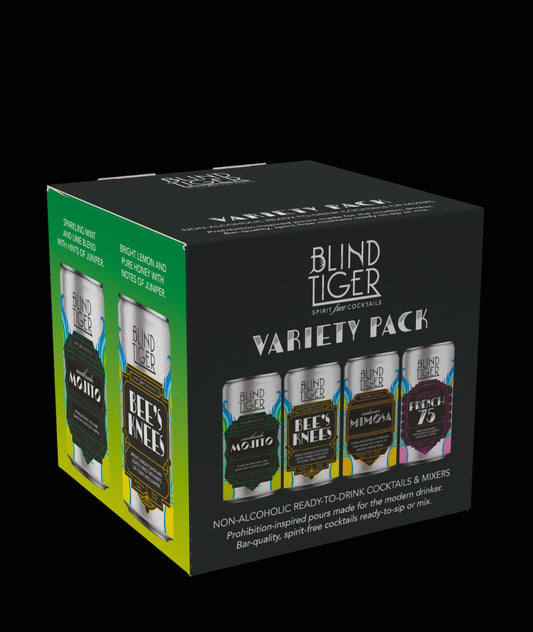 NEW Blind Tiger Variety 4-Pack - Slim Cans (33.6oz)